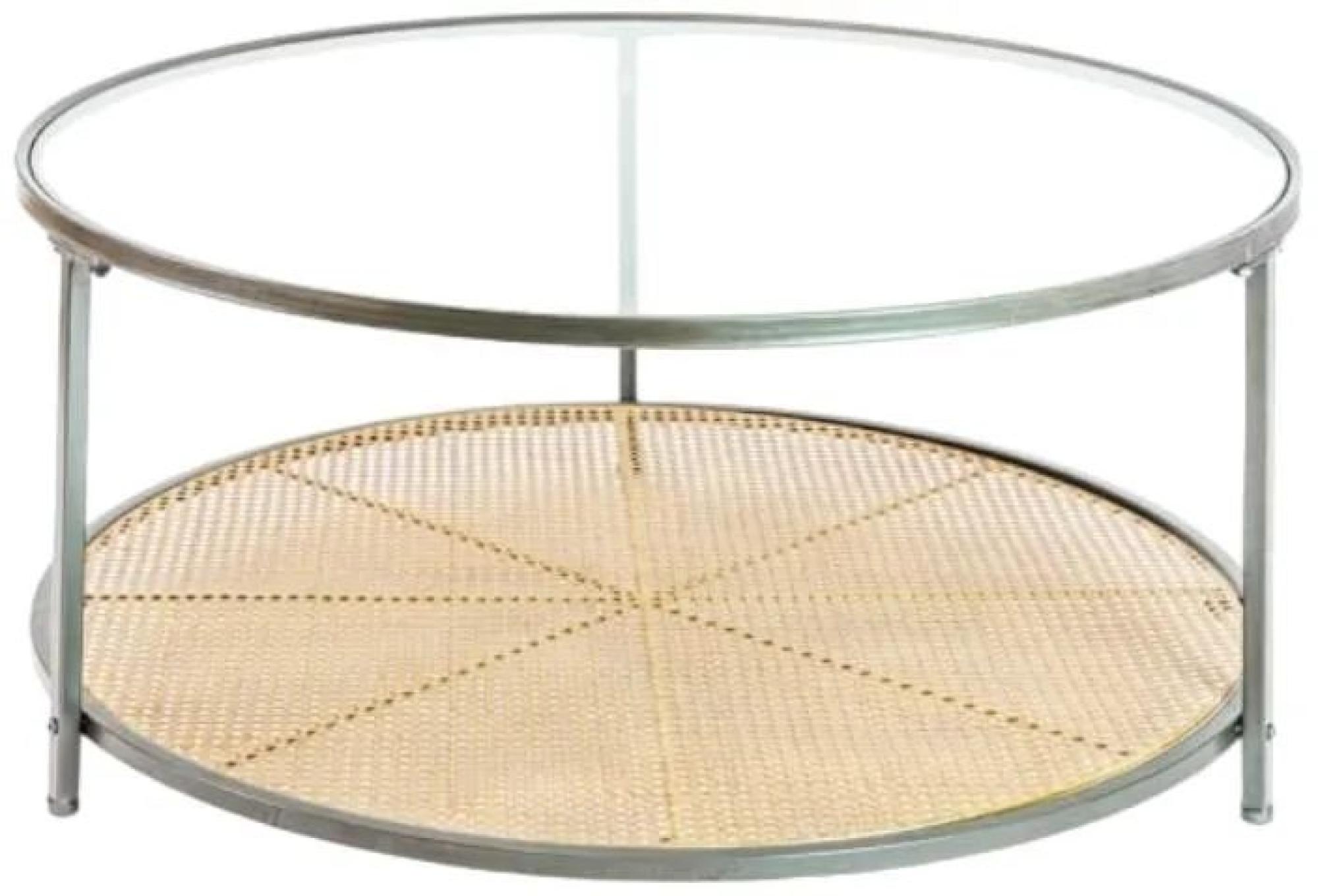 Clearance - Faux Rattan Round Coffee Table - FSS15706