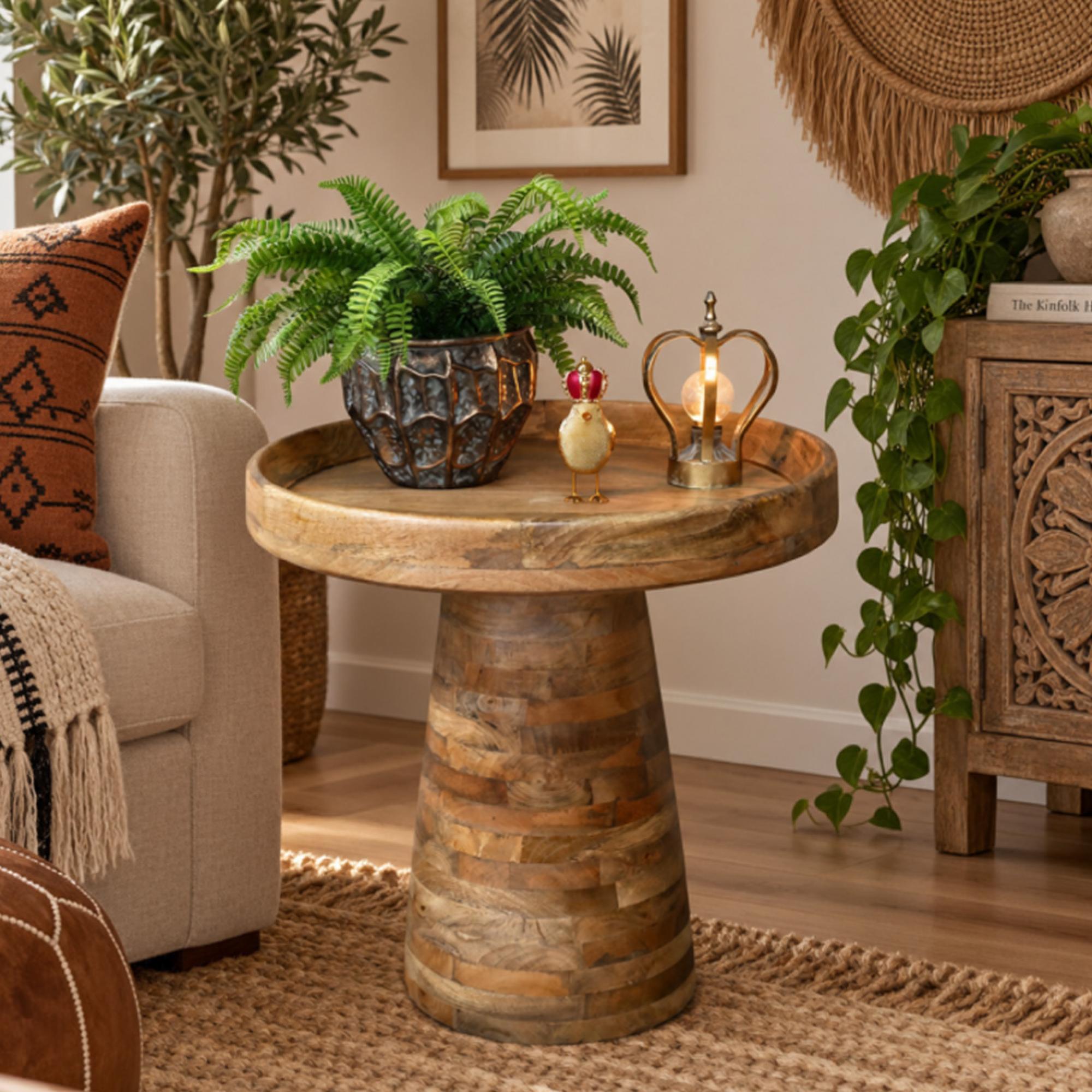 Coffee Table - Round - Wooden