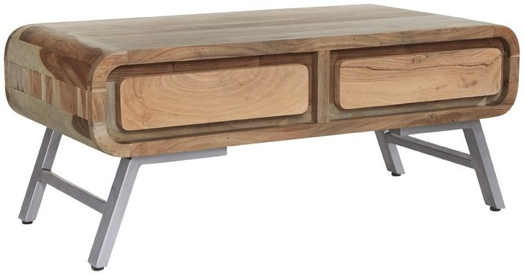 Dalhousie Coffee Table - Storage - Industrial - Reclaimed Wood