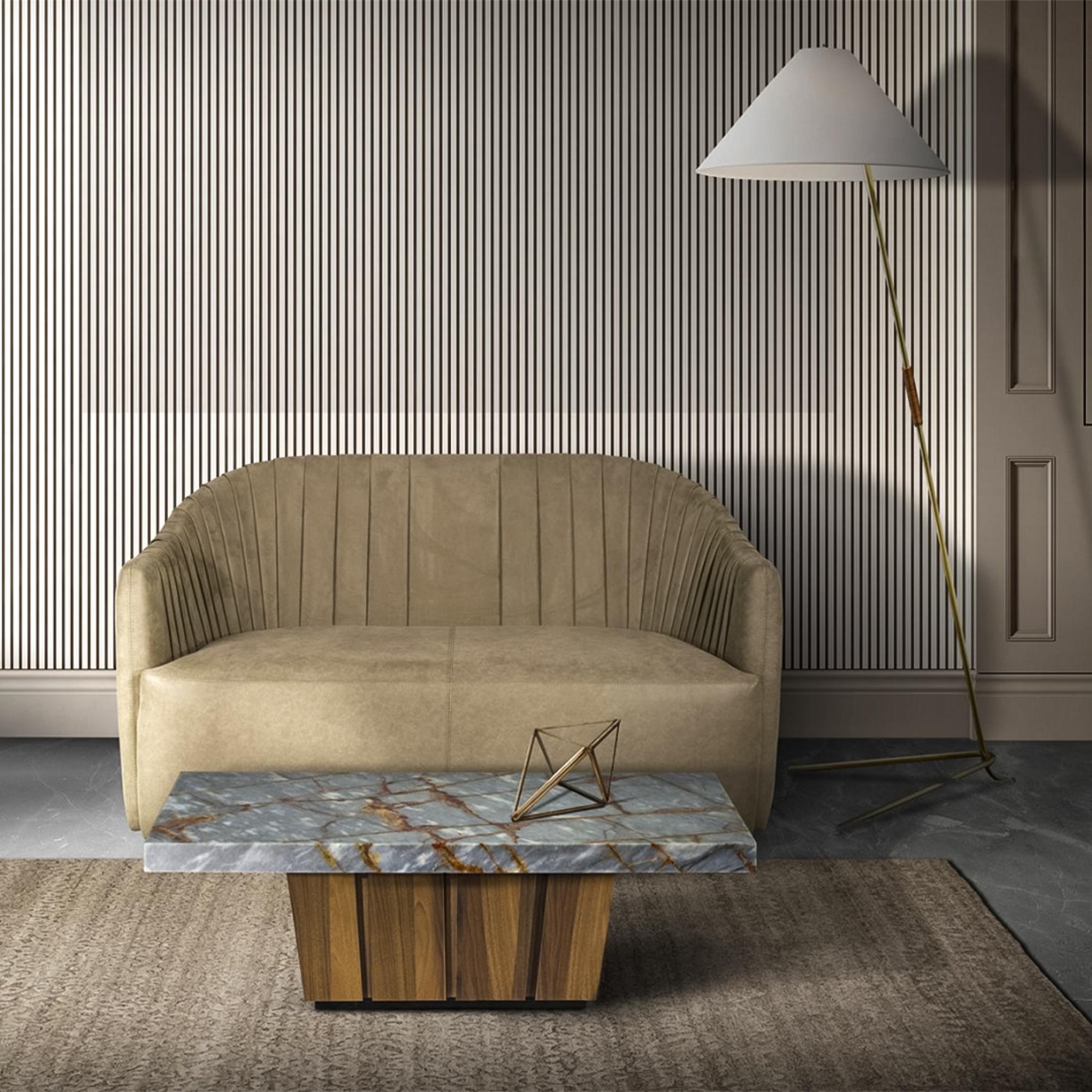 Empire Occasional Table - Marble with Wooden Base - Variation Available