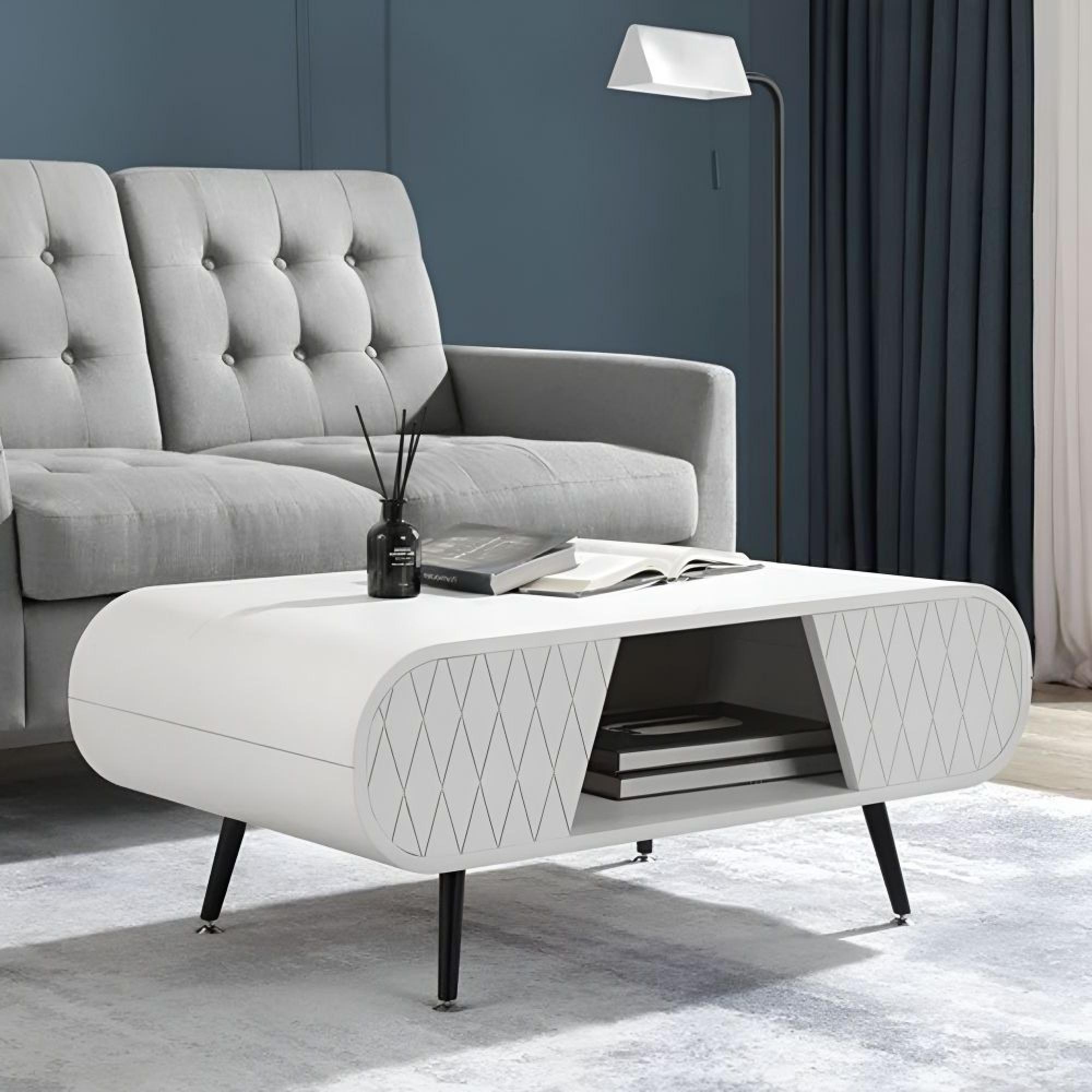 Astana Coffee Table - Grey Mist - JF911