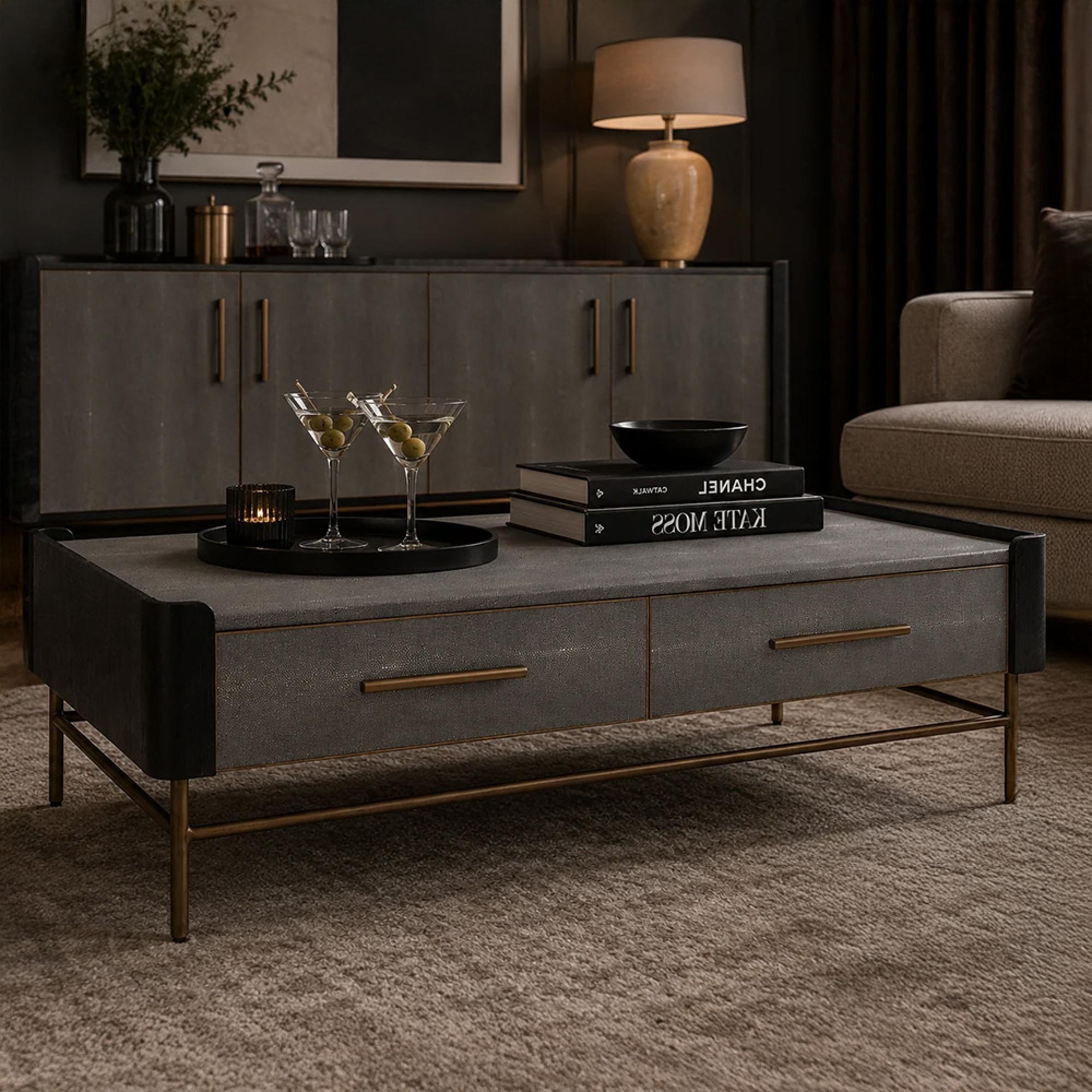 Limoges Coffee Table - 2 Drawer