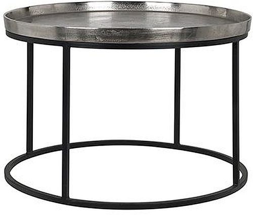 Lyam Silver Tray Round Coffee Table