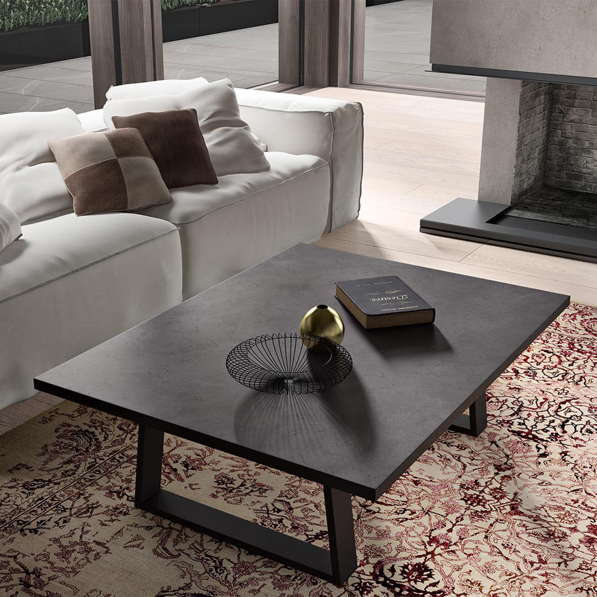 Modern Kali Coffee Table - Small - Taupe