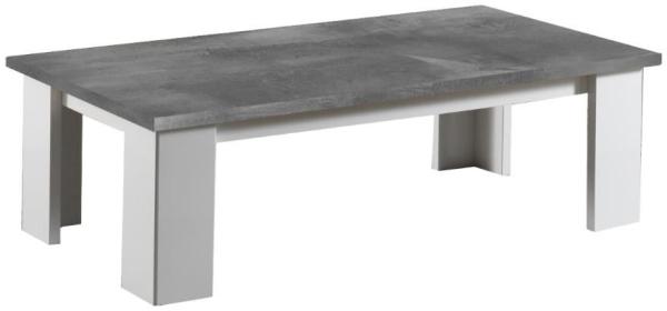 Stella Coffee Table - White & Grey Italian