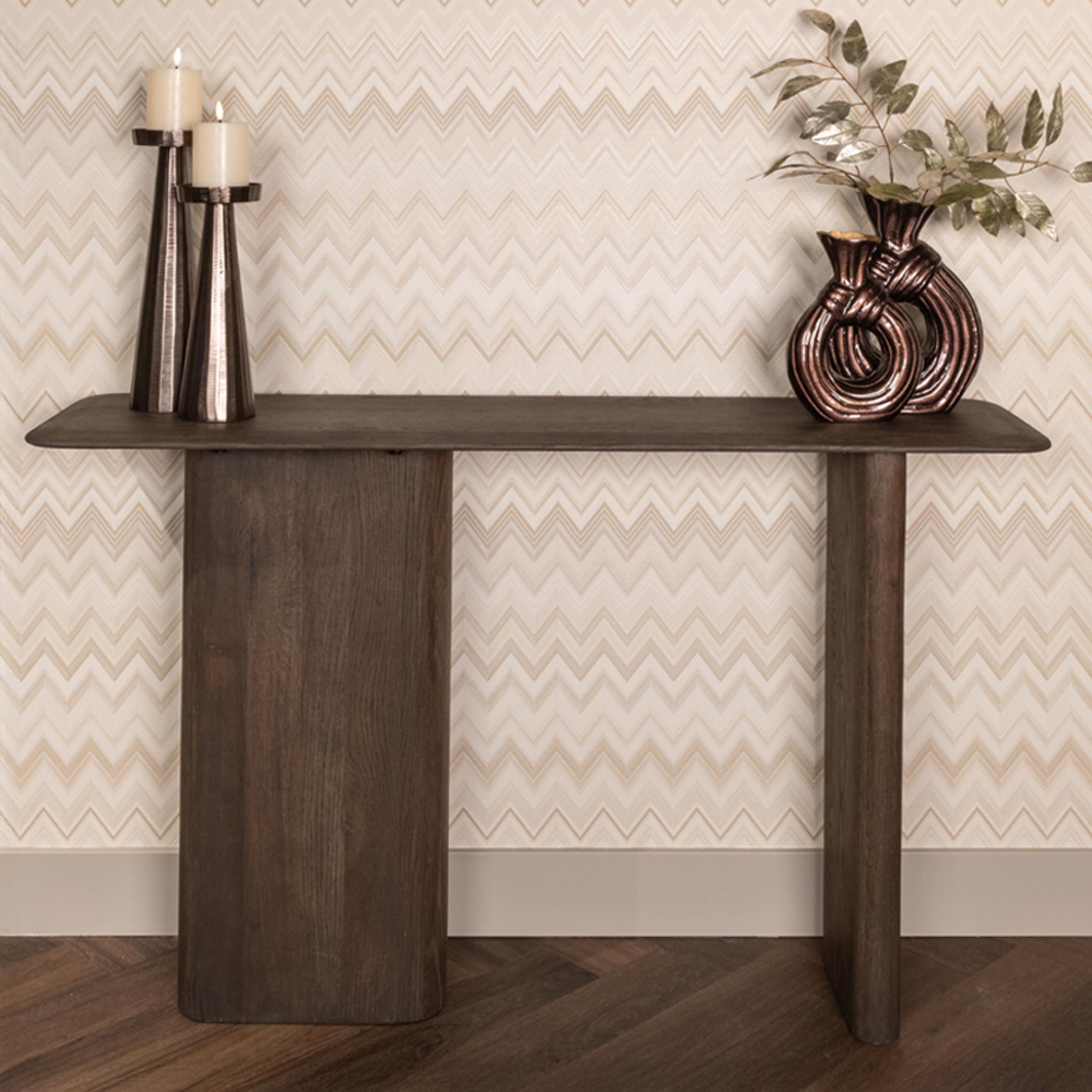 Castello Console Table - Smoked Oak