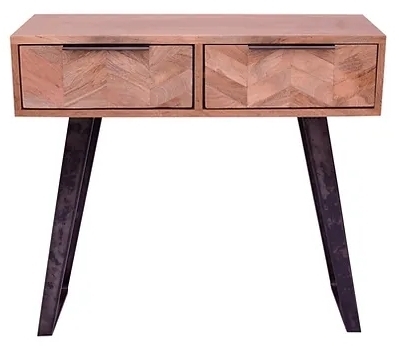 Albadi Console Table - 2 Drawer - Parquet