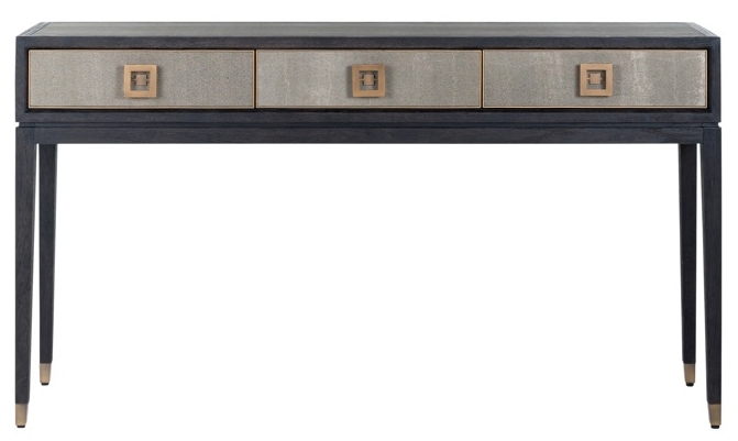Bloomingville Shagreen 3 Drawer Console Table