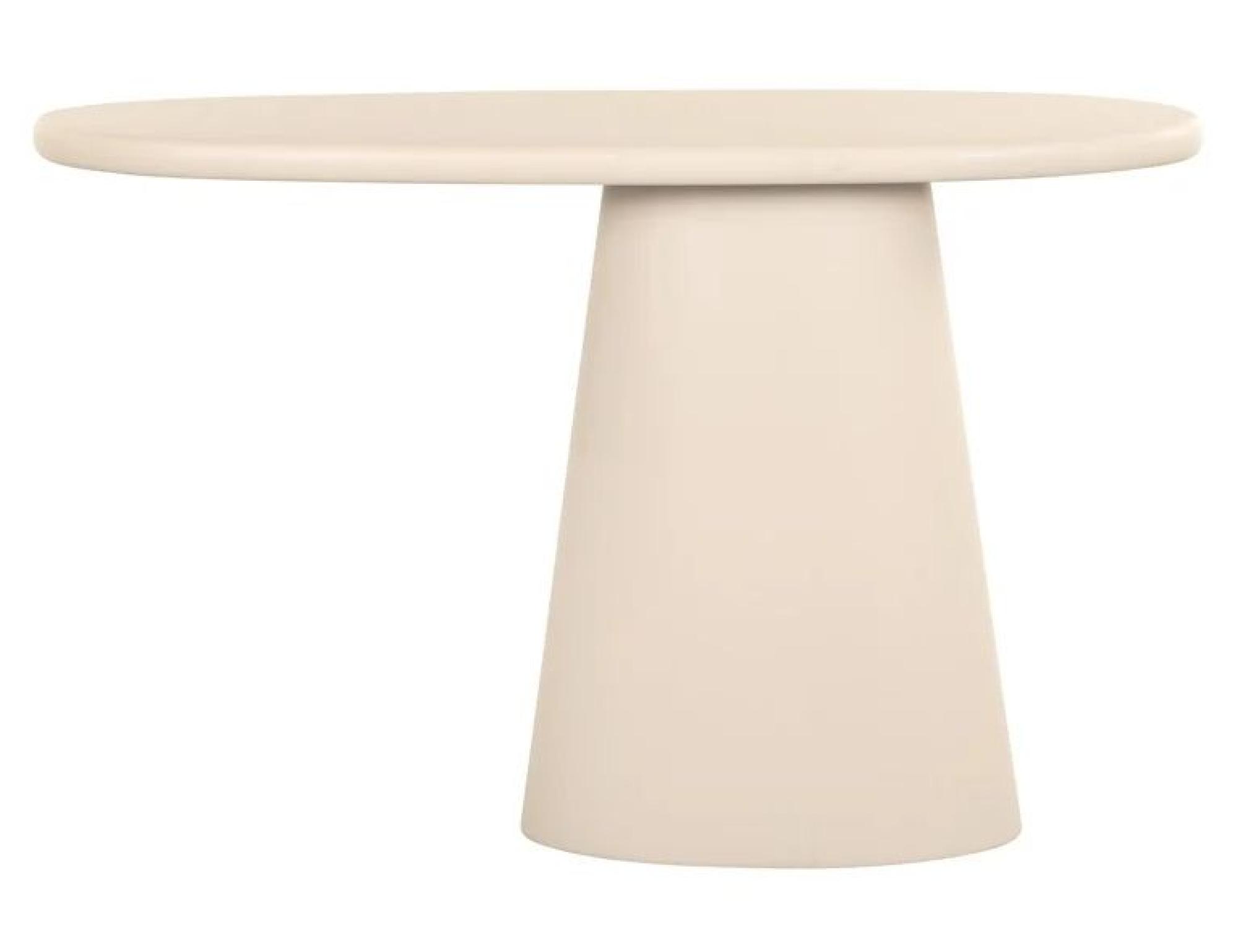 Clayton Lime Plaster Curved Console Table