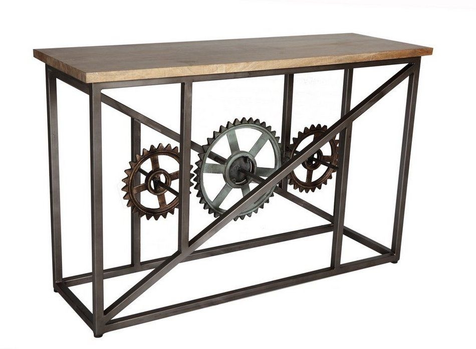 Coorg Console Table - Industrial Style