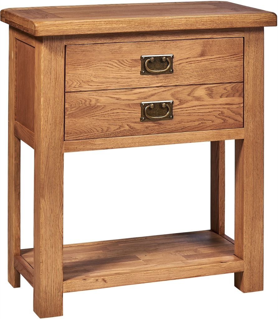 Kent Console Table - 2 Drawer - Oak