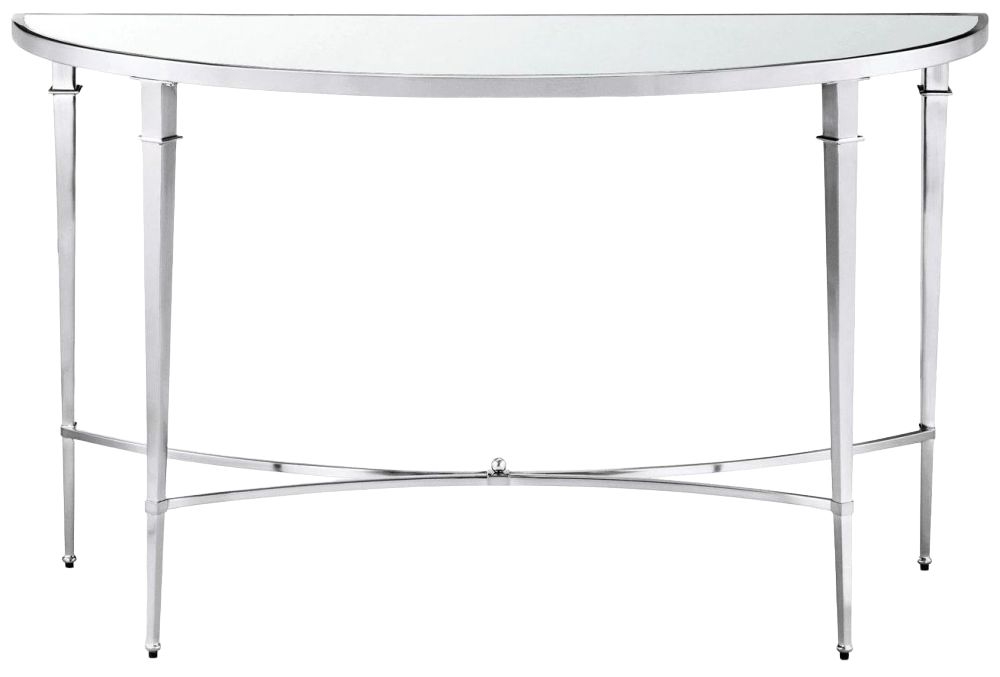 Adley Console Table - Chrome