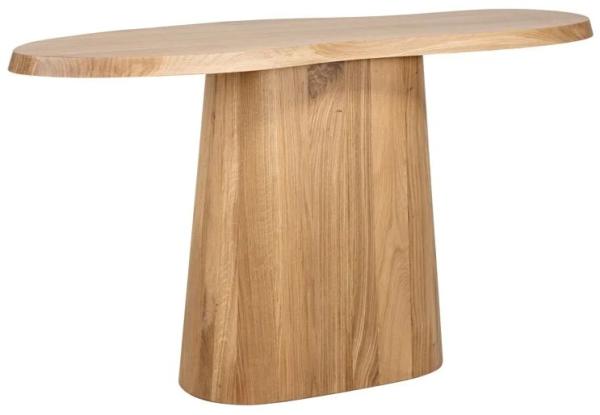 Riva Oak Abstaract Console Table