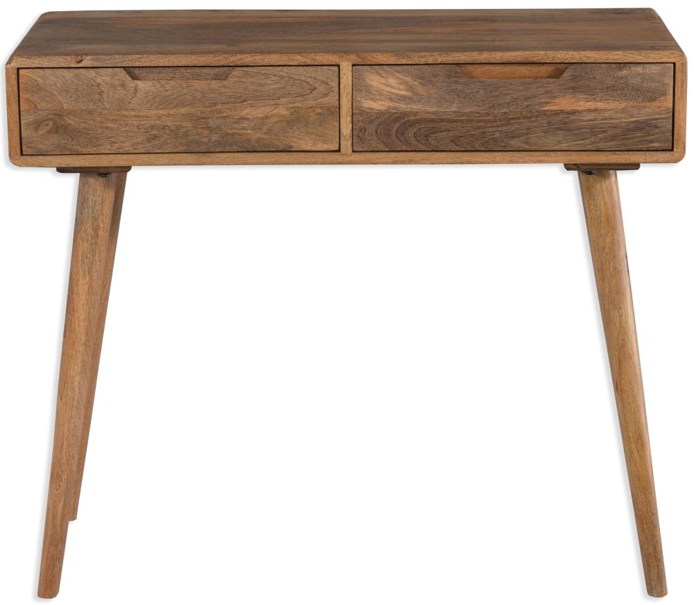 Summit Century Console Table - 2 Drawer - Solid Mango Wood