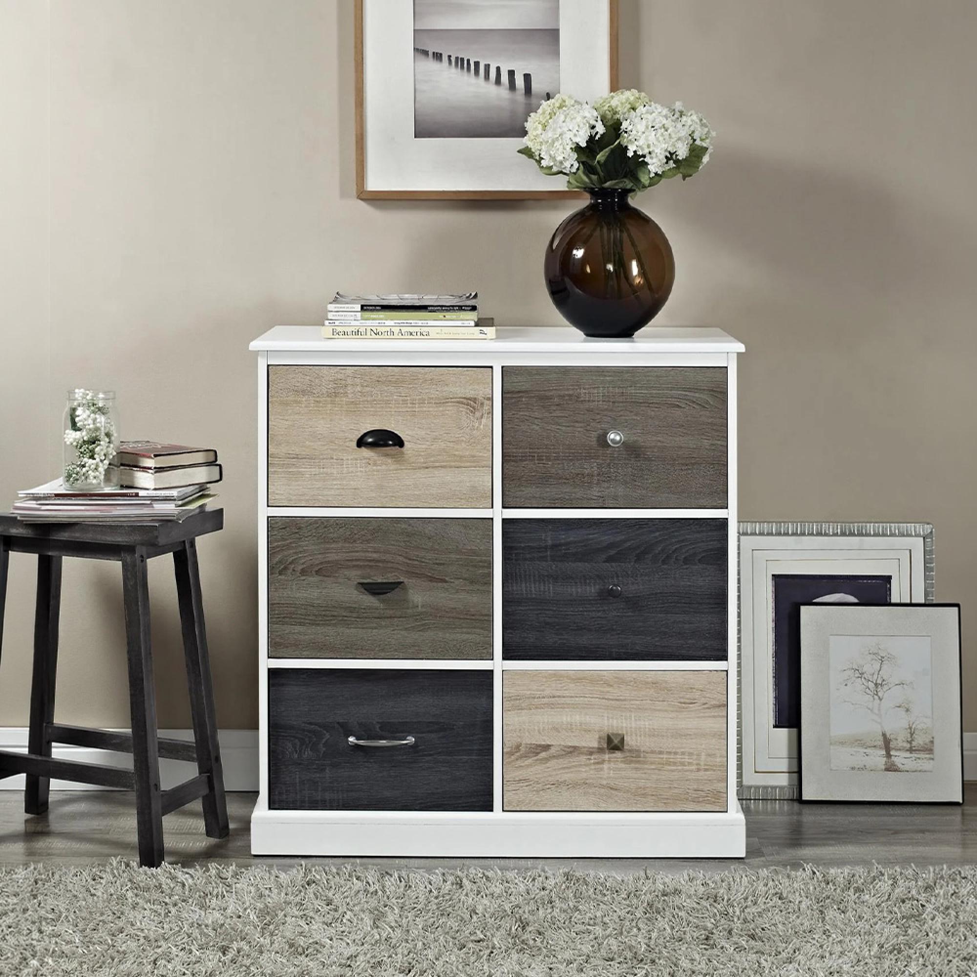 Mercer Storage Cabinet - 6 Door - White - 5072096UK