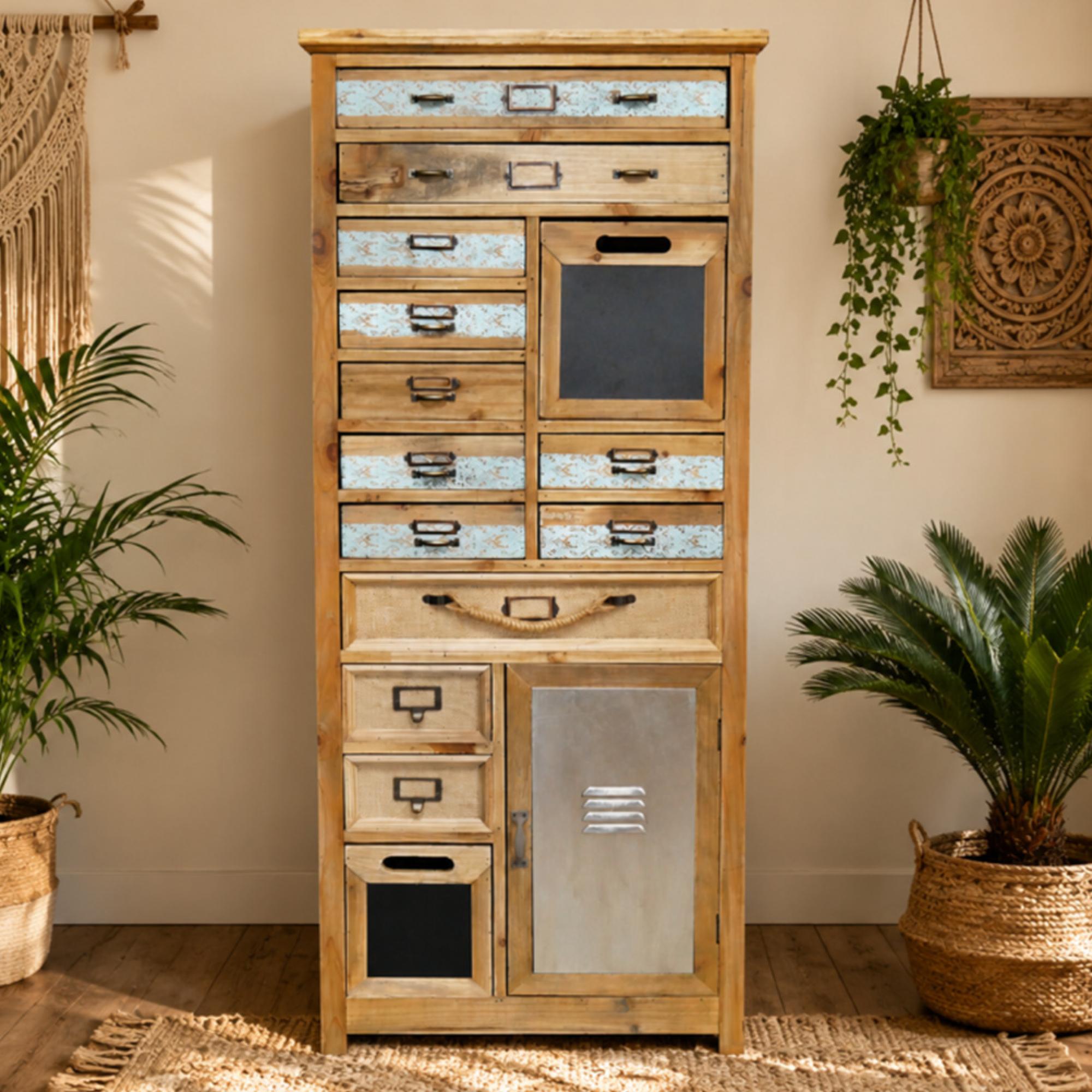 Cabinet - Tall - Multi Drawer - Wooden