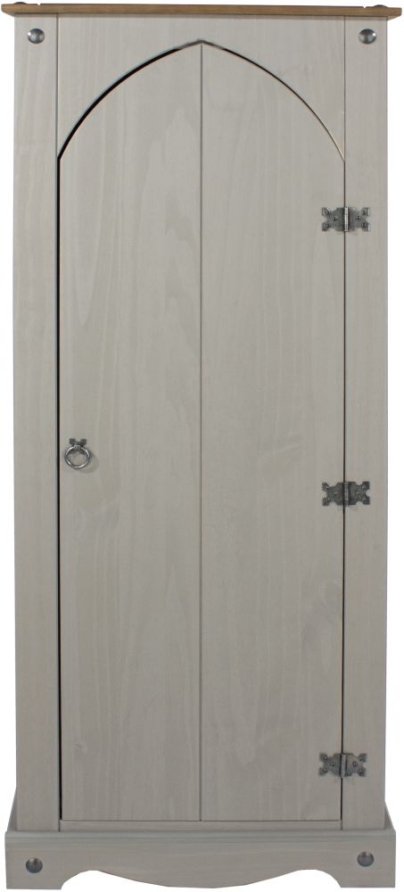 Corona Hall Cabinet - Grey Mexican Pine