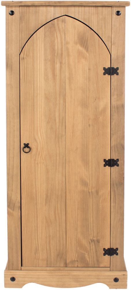 Corona Single Door Cupboard - Pine Mexican