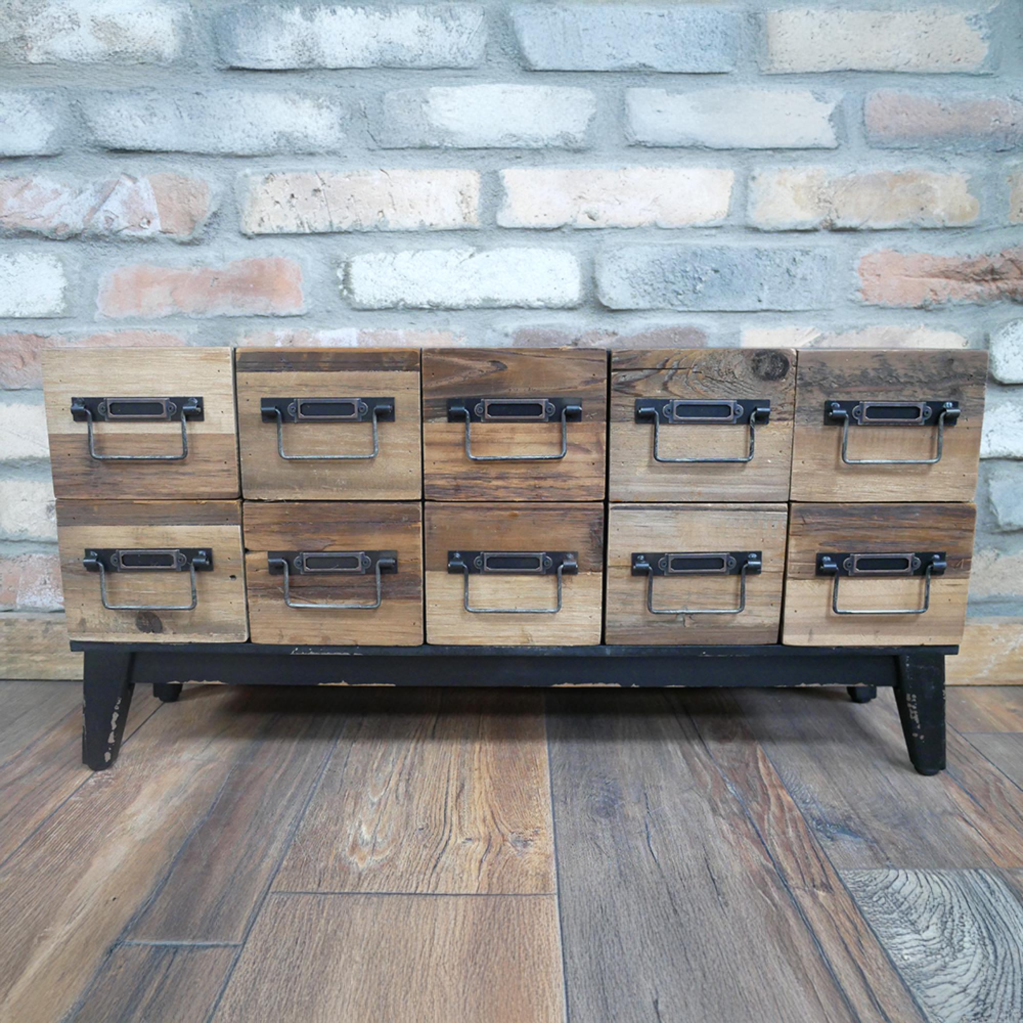 Storage Unit - Wooden - Multi Drawer - Wide