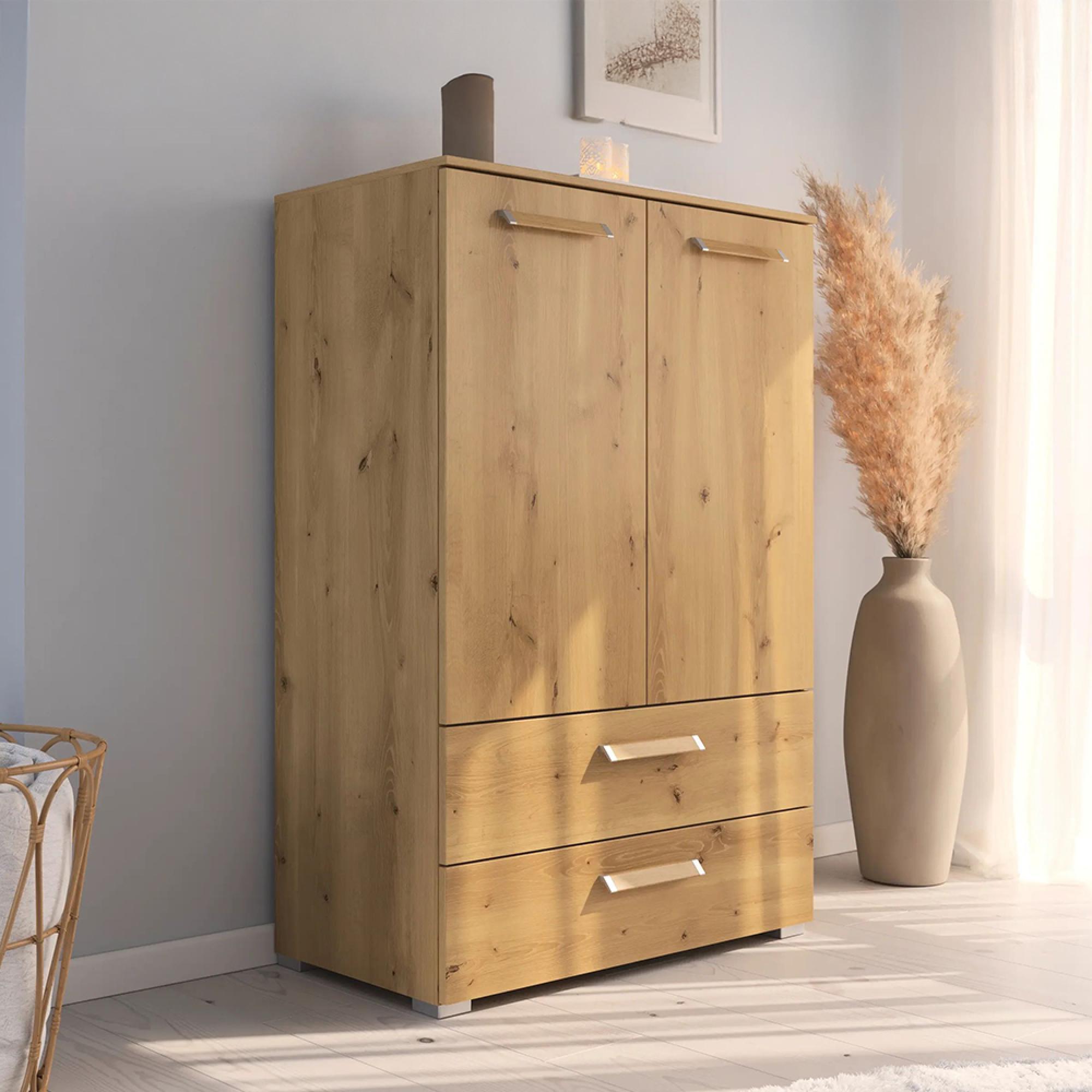 Evelyn Cupboard - 2 Door - Wild Oak