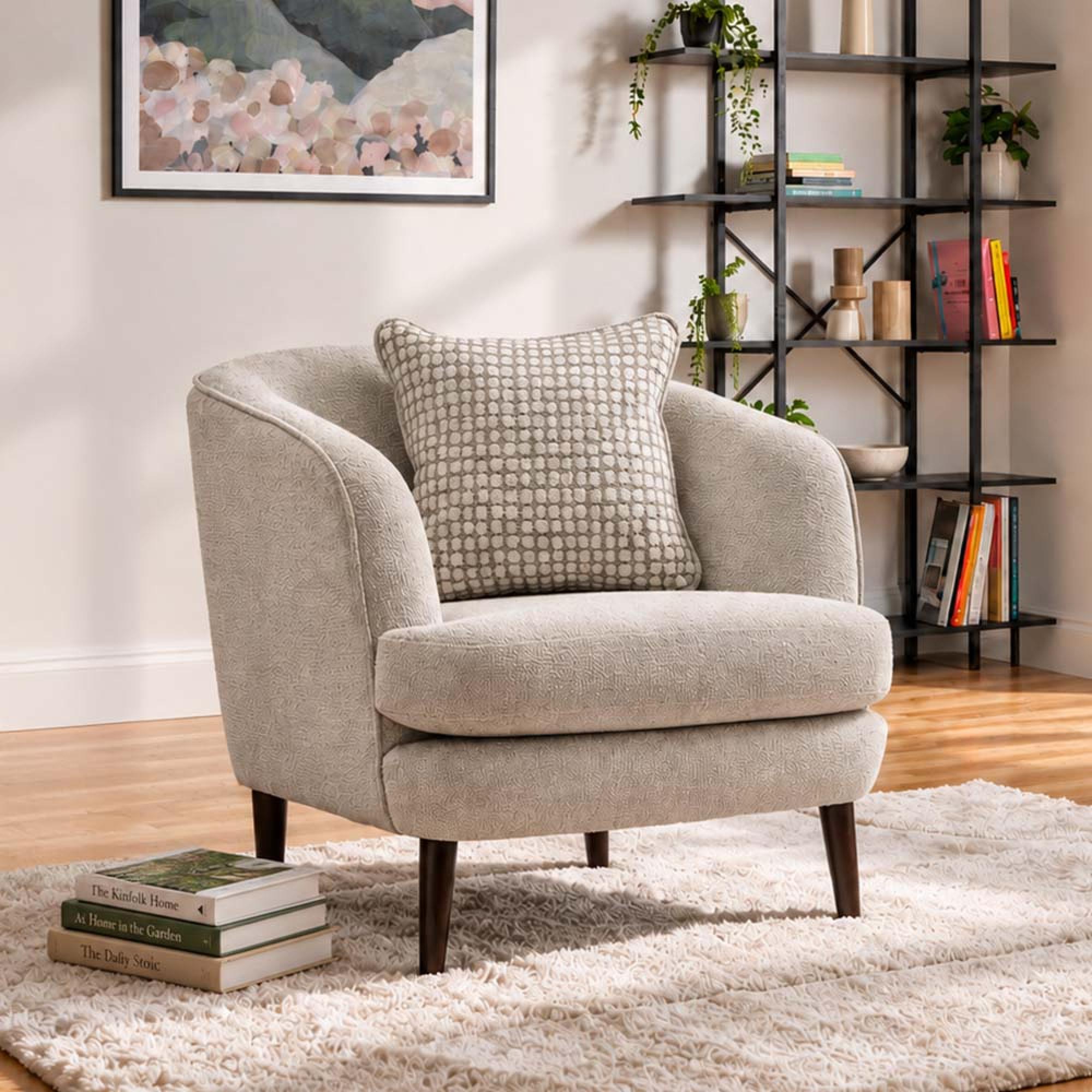 Buoyant Nora Fabric Accent Chair - Variation Available