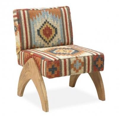 Dewas Chair - Kilim - Red