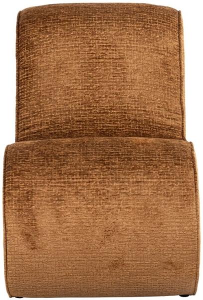Frankie Brown Fabric Lounge Chair