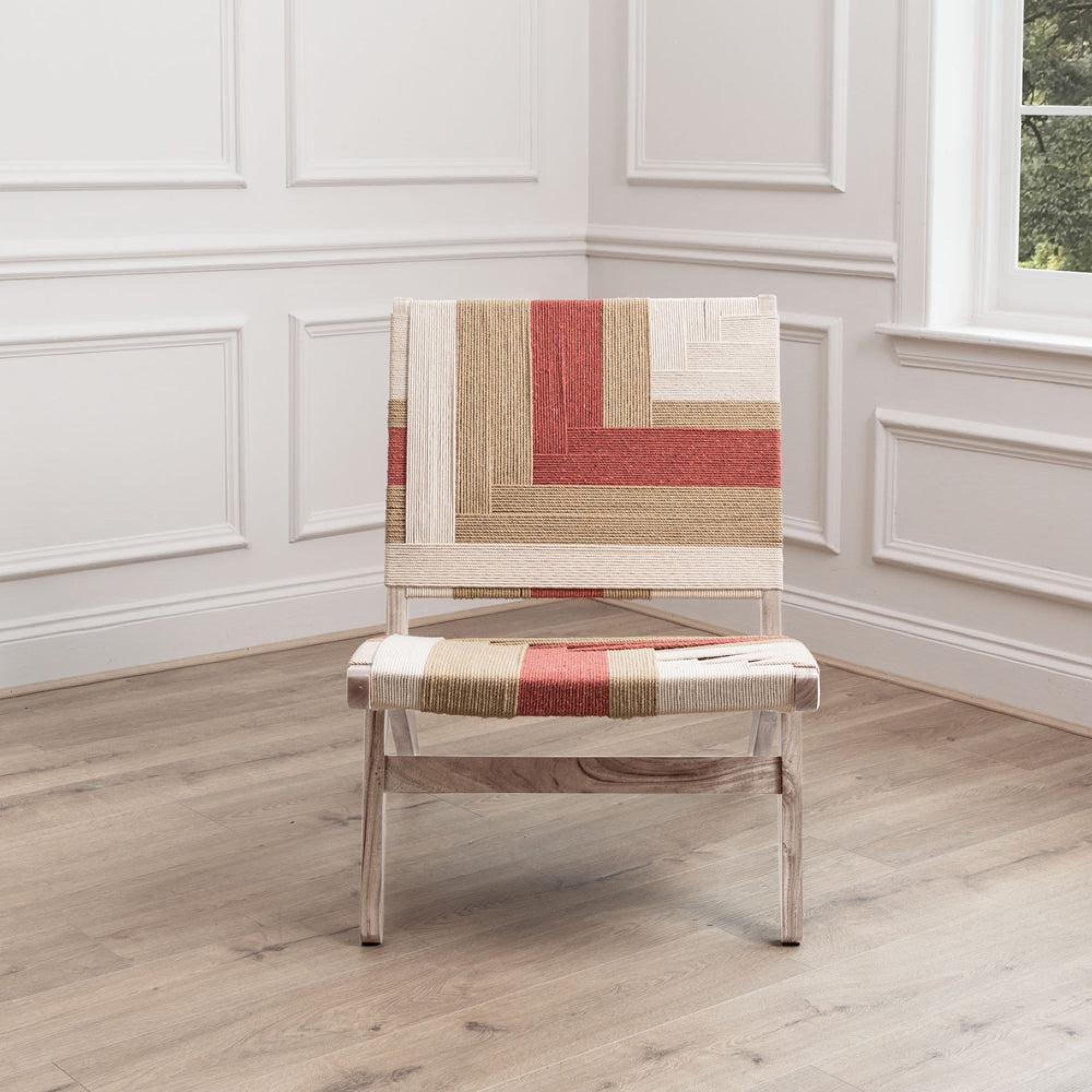 Ballari Chair - Rose - Woven