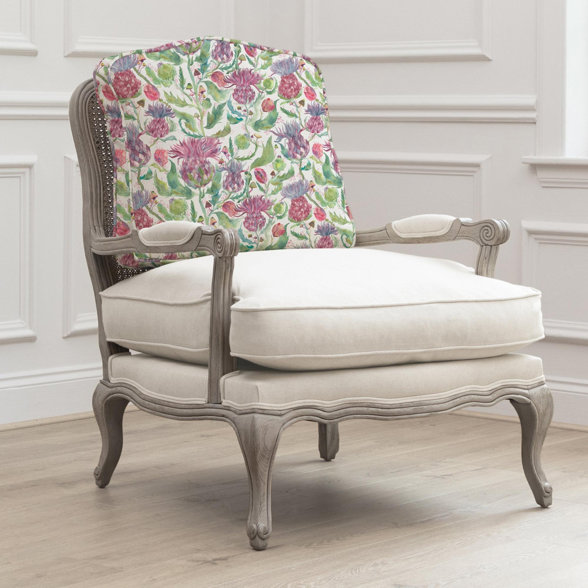 Fairytale Florence Armchair - Stone and Dawn Bristles - Printed