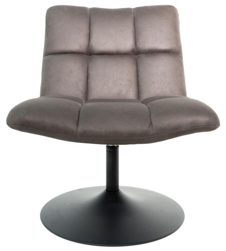 Yerevan Swivel Chair - Fabric - Grey