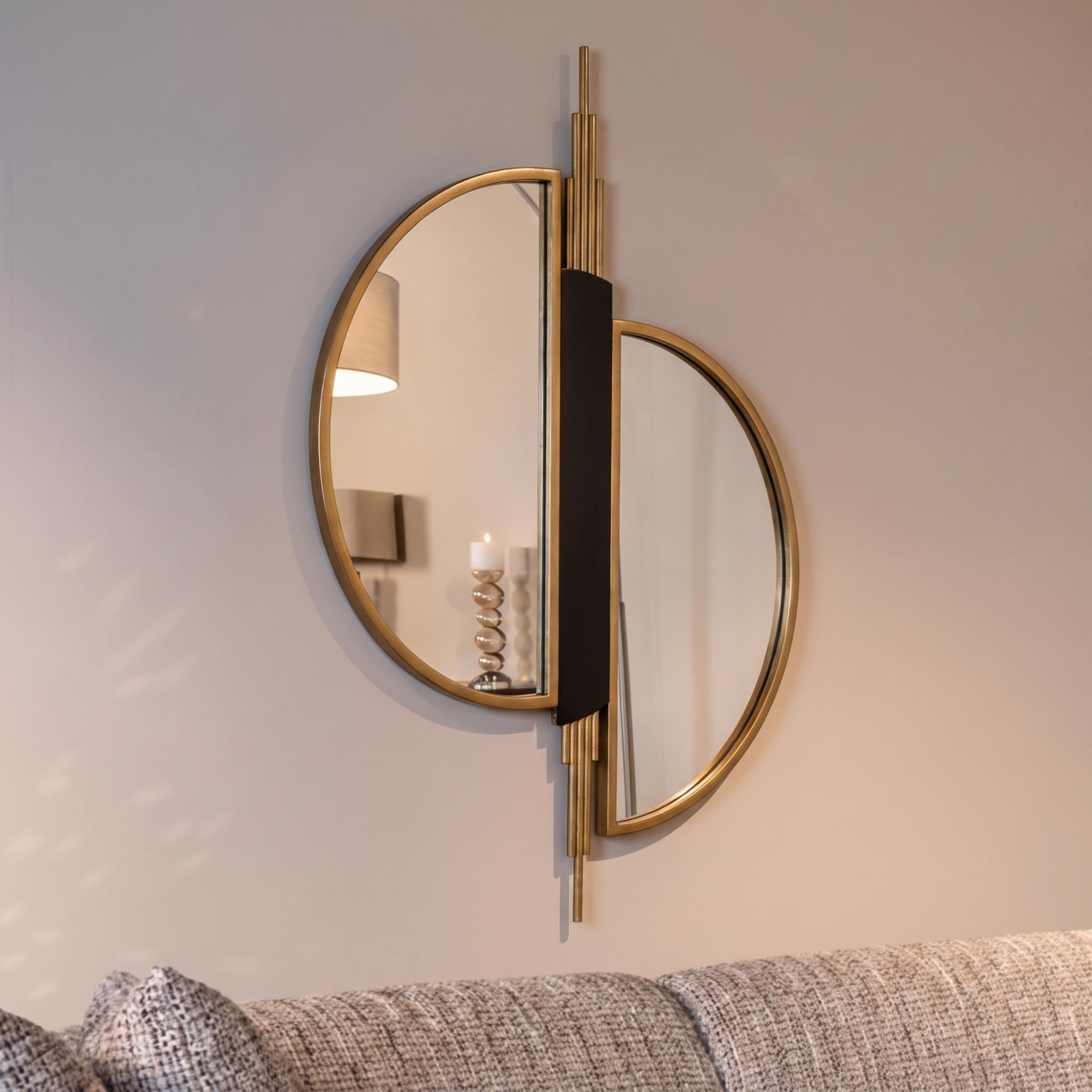 Adelyn Brushed Gold Decorative Mirror