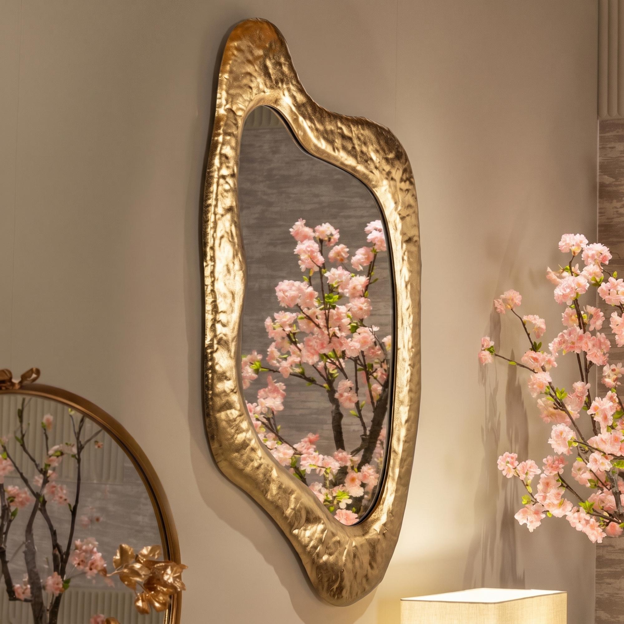 Blinne Gold Wall Mirror