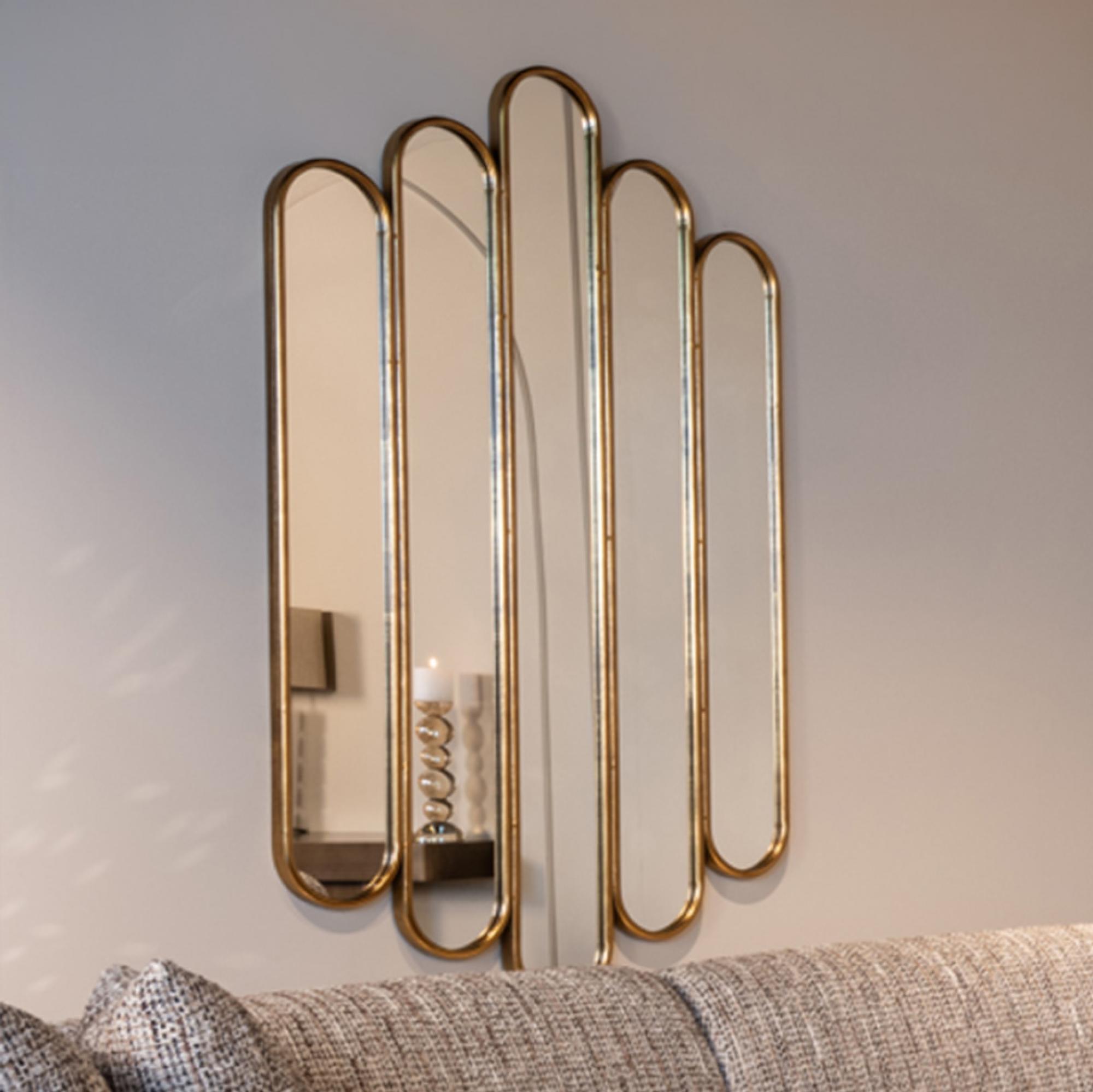 Chelsey Gold Wall Mirror