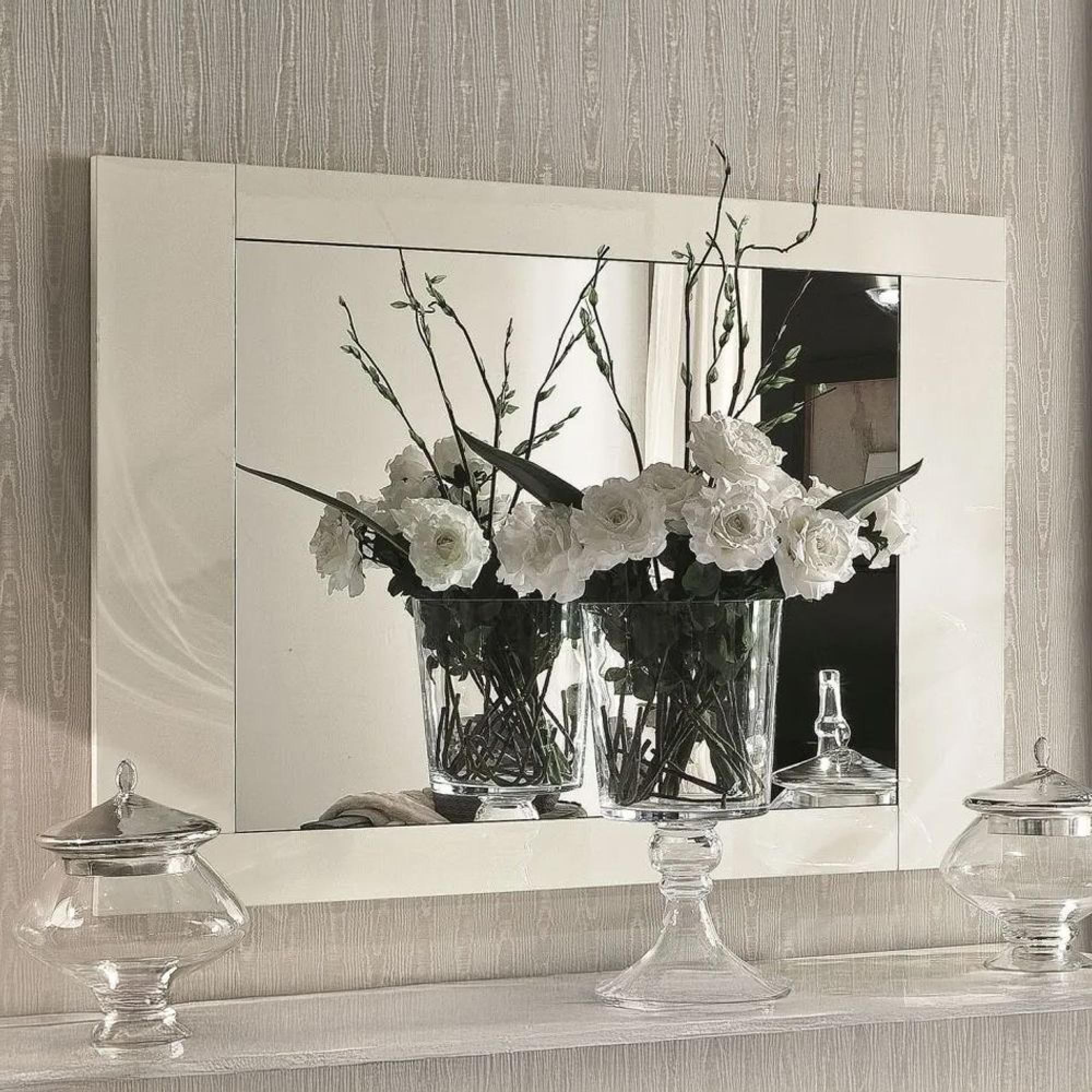 Canova Large Wall Mirror - White Gloss