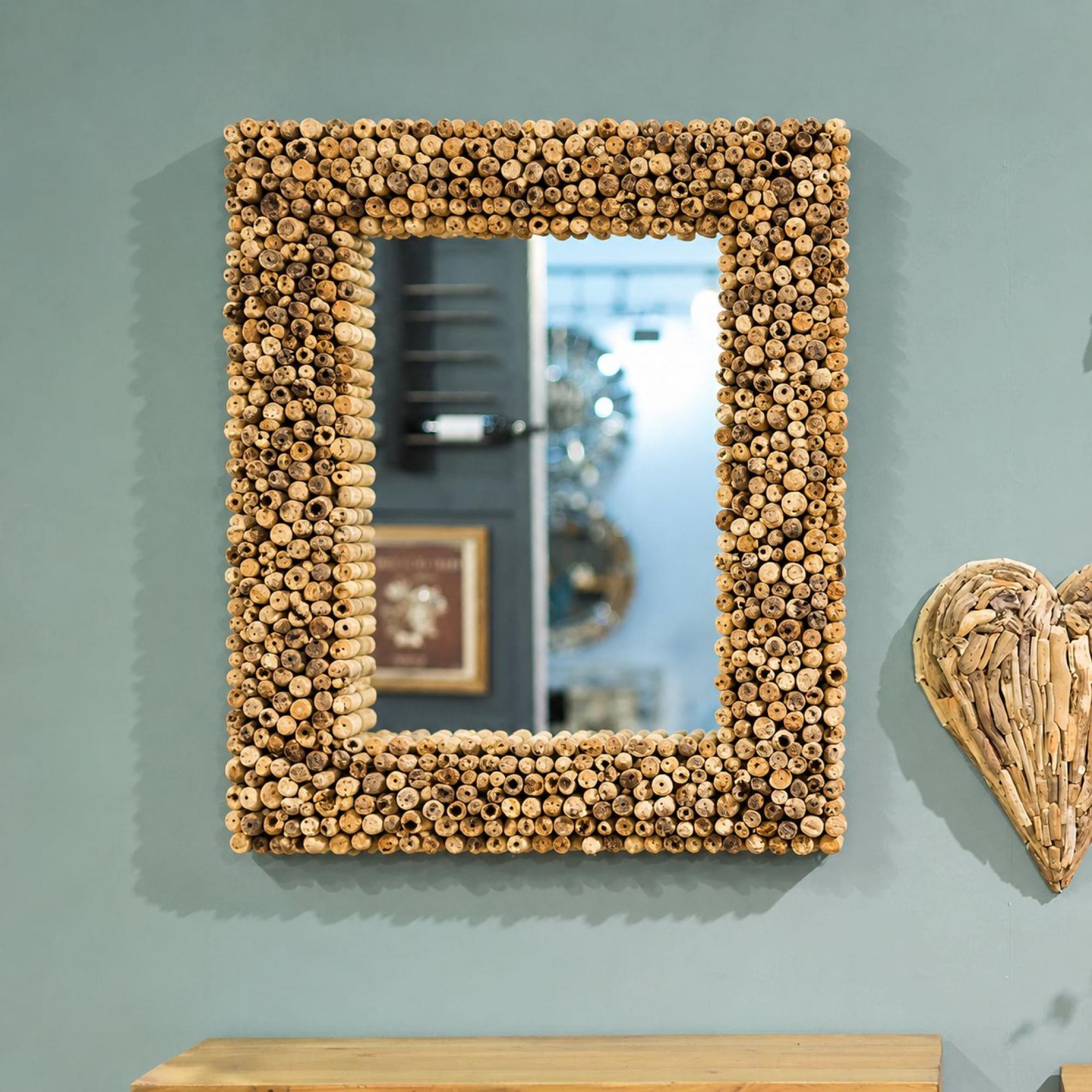 Driftwood Wall Mirror - Large