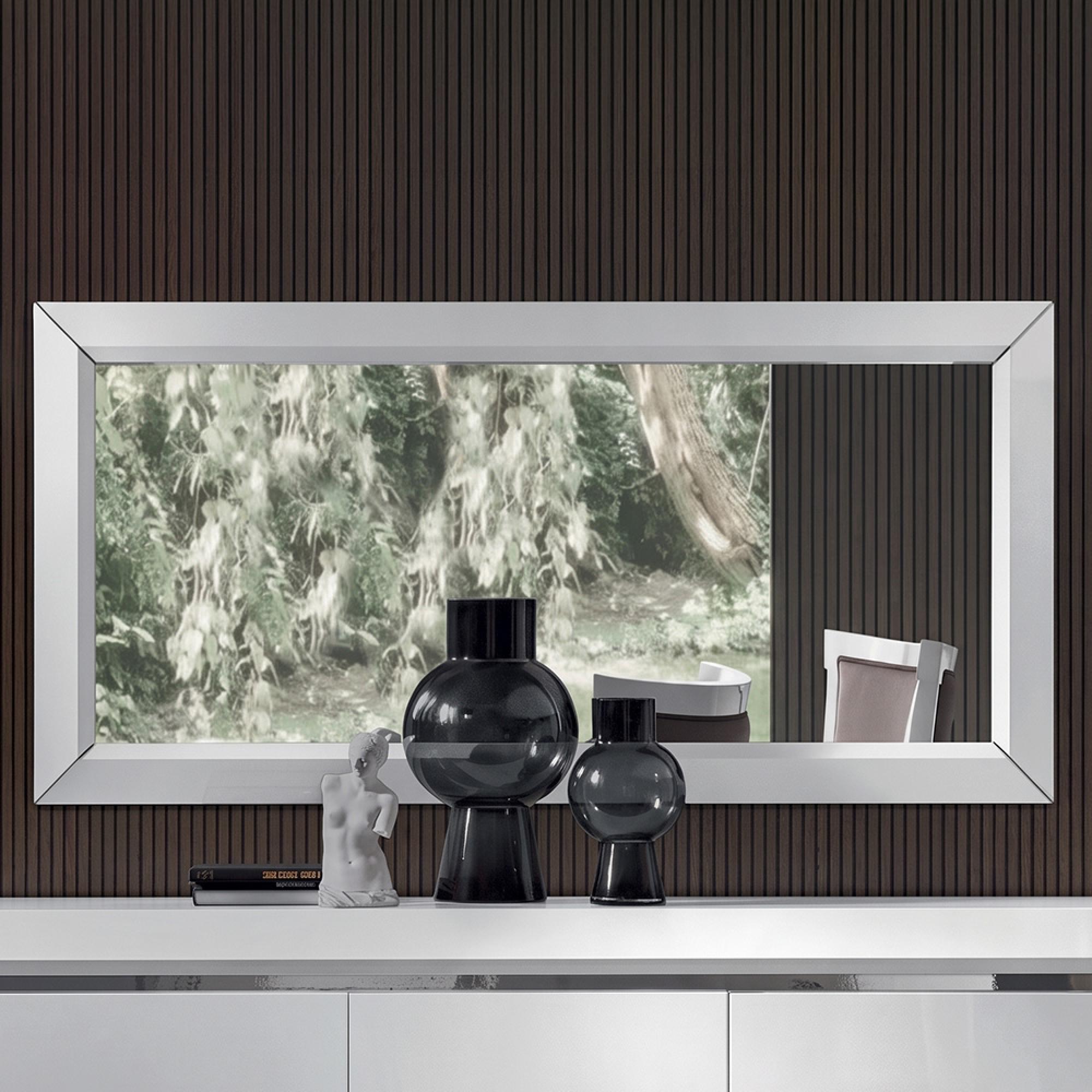 Elite Italian Wall Mirror - Bianco Antico