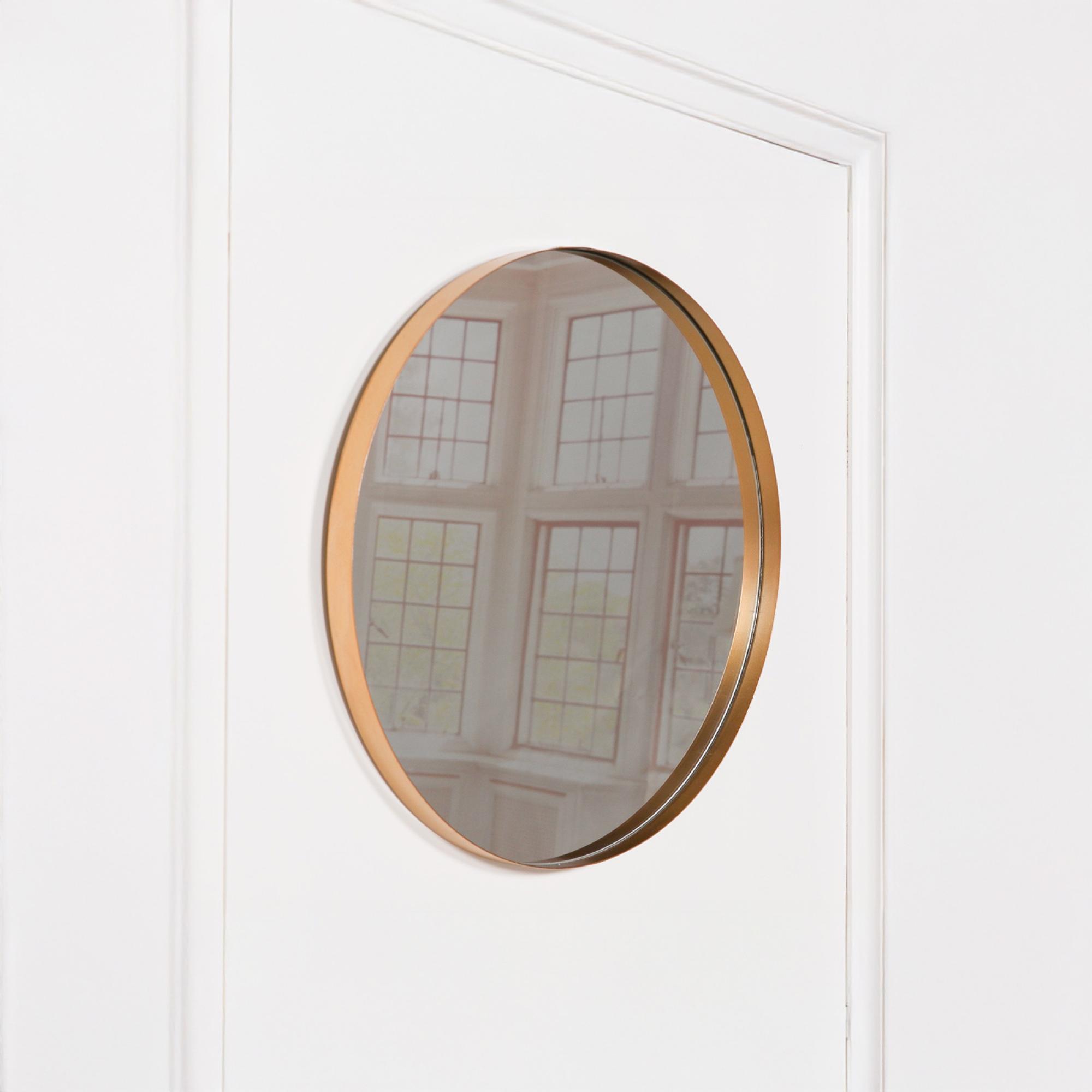 Wall Mirror - Gold - Round - 50cm x 50cm