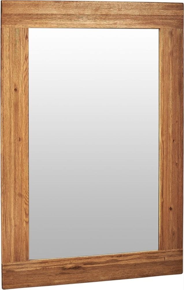 Kent Wall Mirror - 130cm x 90cm - Oak