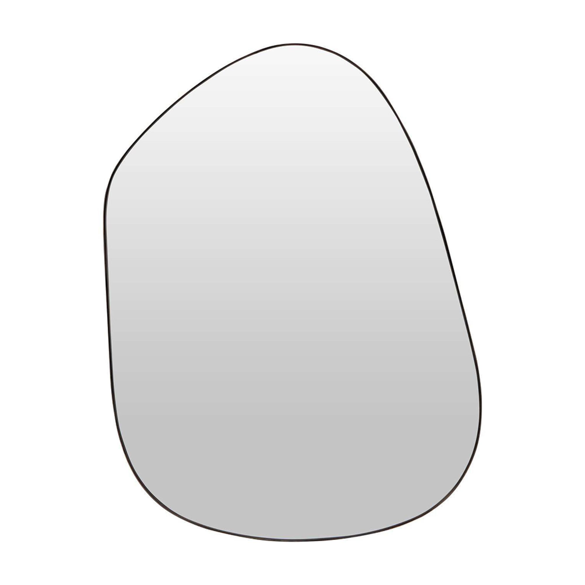 Sabina Wall Mirror - Bronze Metal - Abstract - 50.7cm x 68.5cm