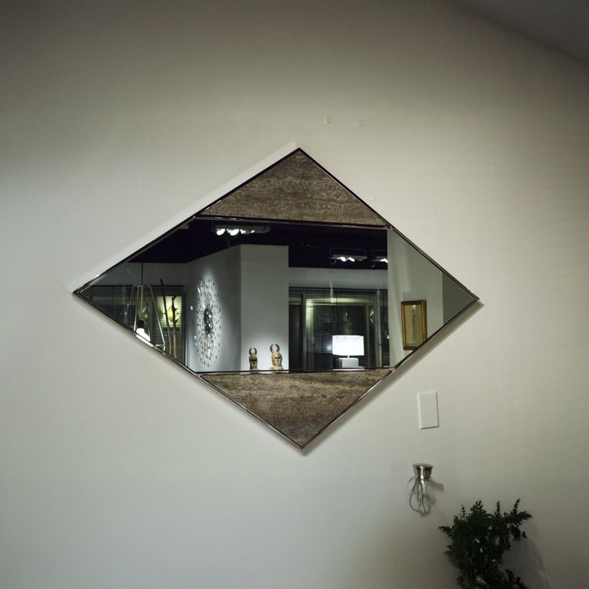 Diamond Wall Mirror - Marble - Variation Available