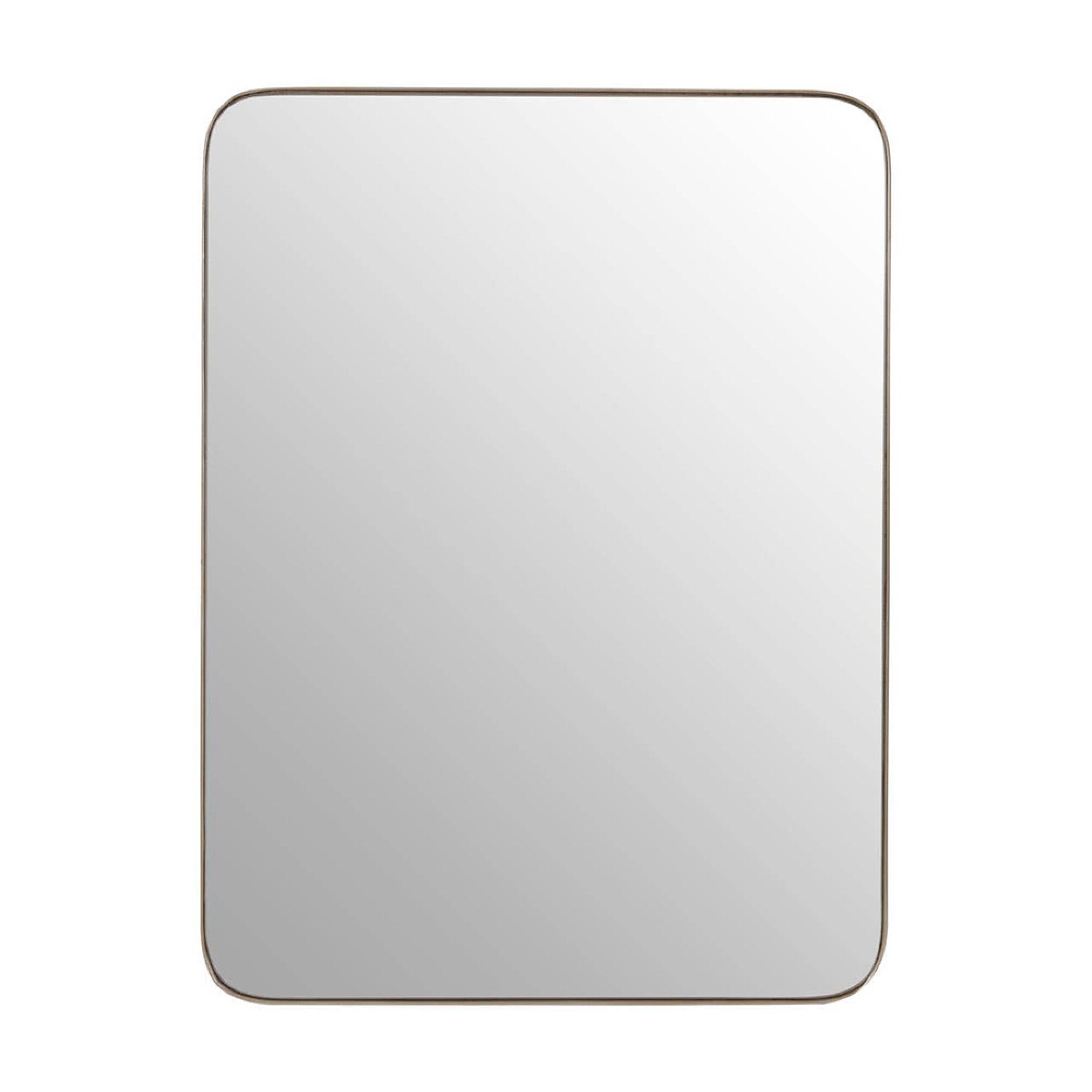 Midas Wall Mirror - Elm Wood - Italian