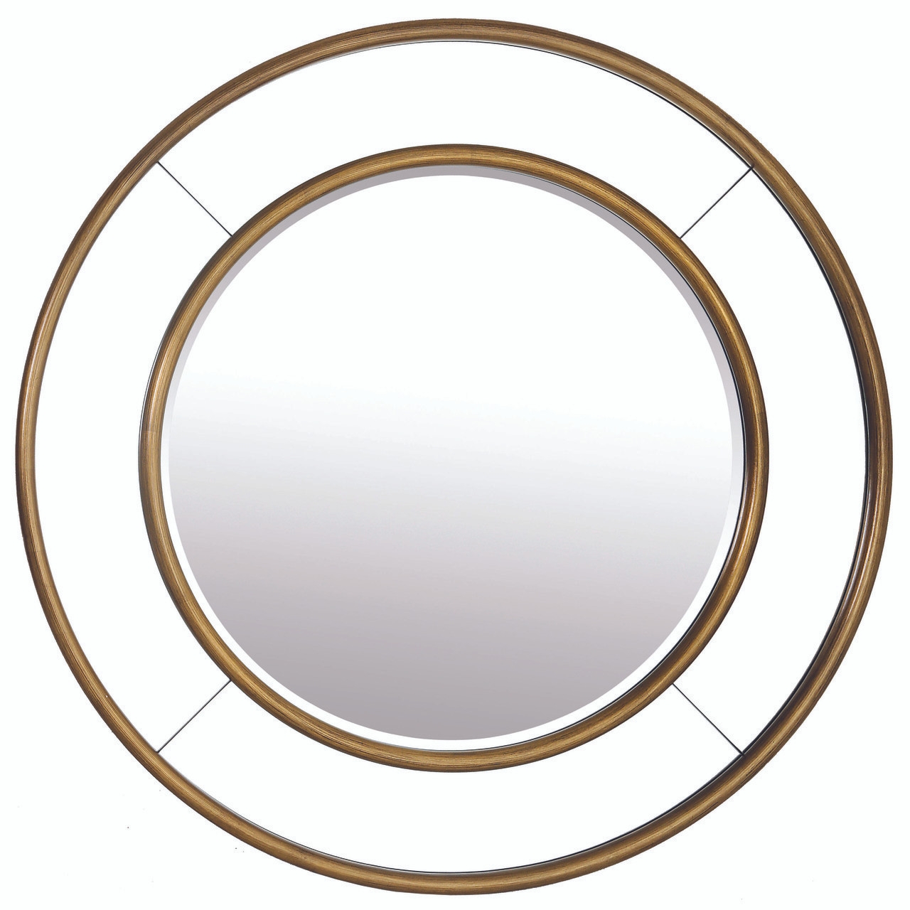 Grace Wall Mirror - Gold - Round