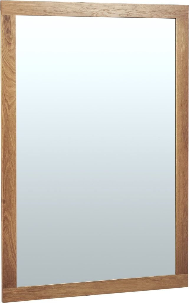 Shaker Wall Mirror - 130cm x 90cm - Oak