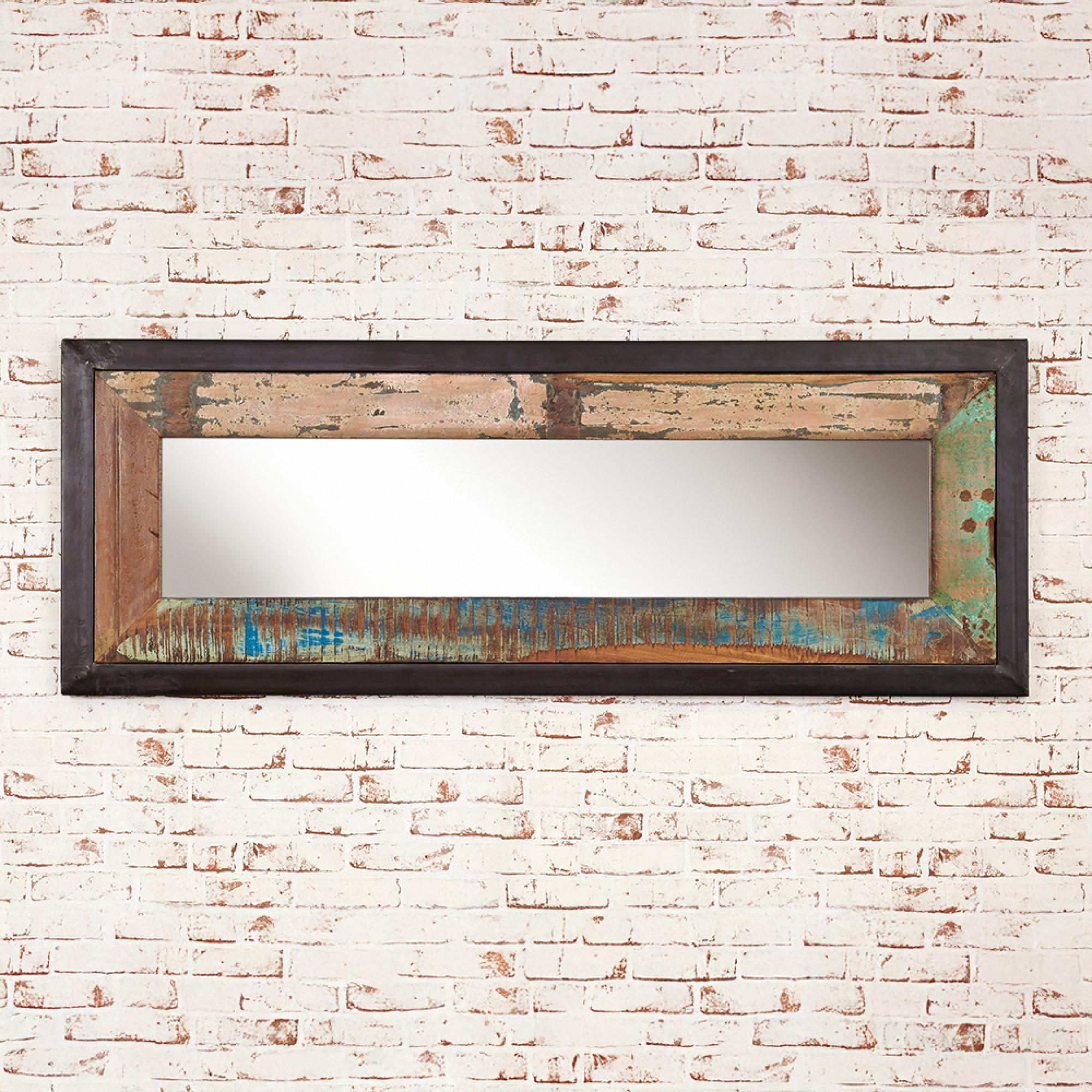 Urban Chic Reclaimed Wall Mirror - Rectangular - 90cm x 120cm