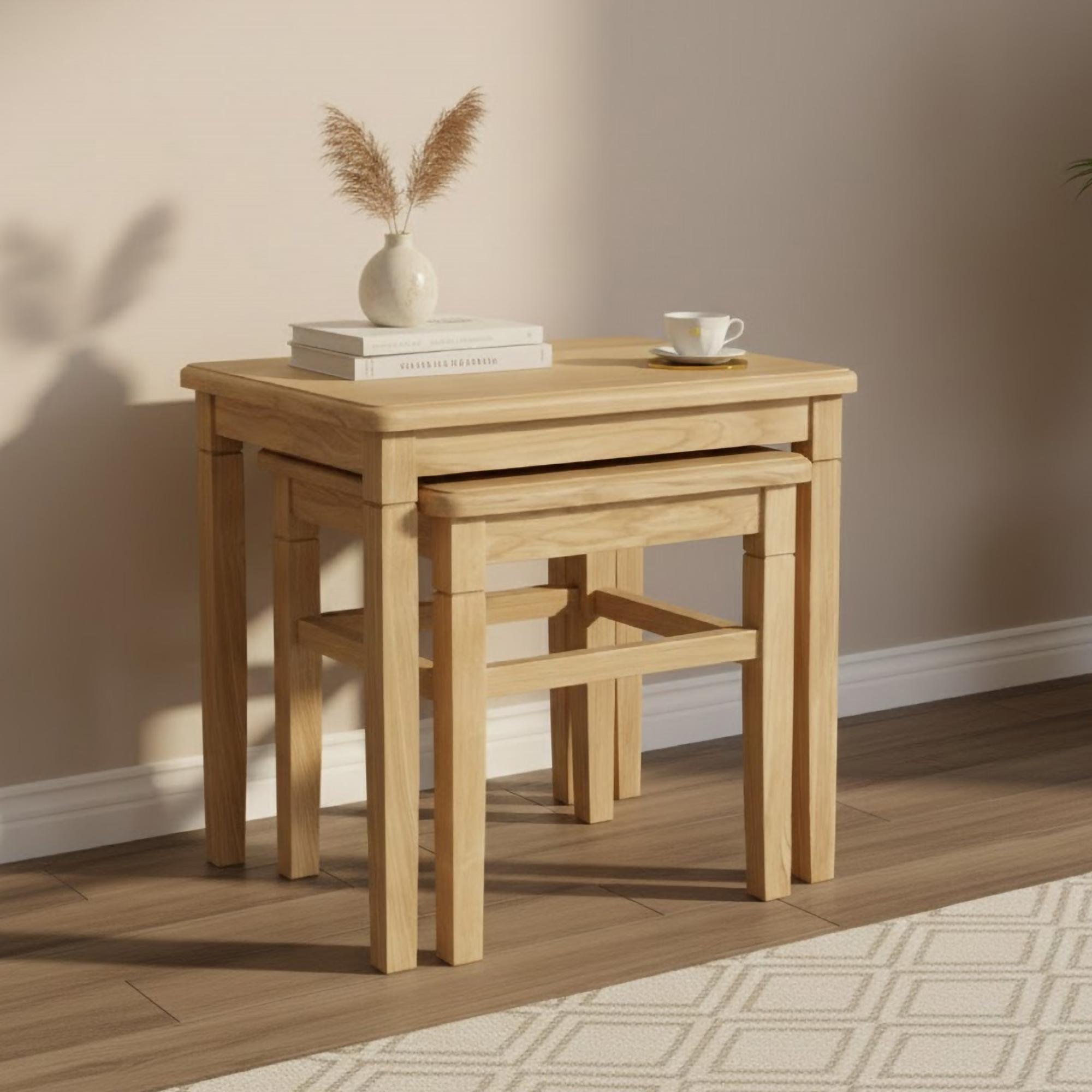 Moreno Nest of Tables - Oak