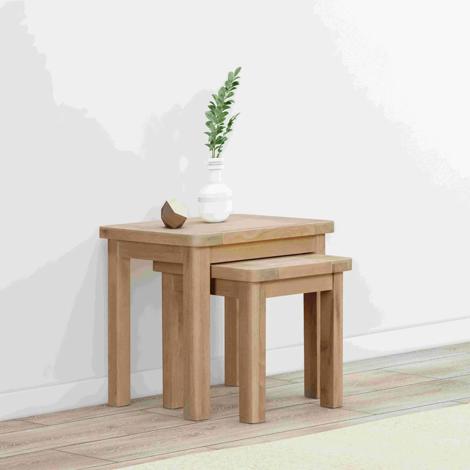 Hayley Nest of Tables - 2 - Oak