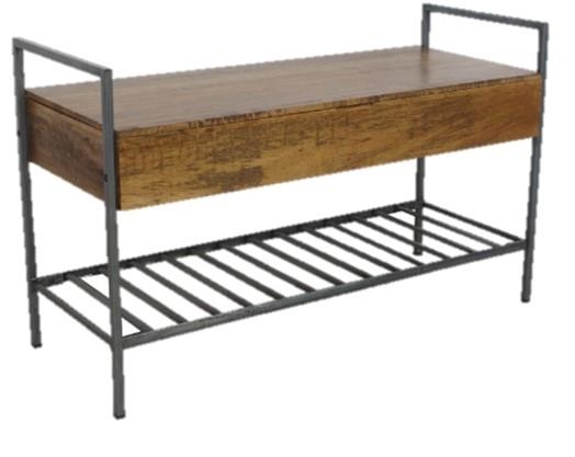 Bastia Shoe Bench - Mango Wood