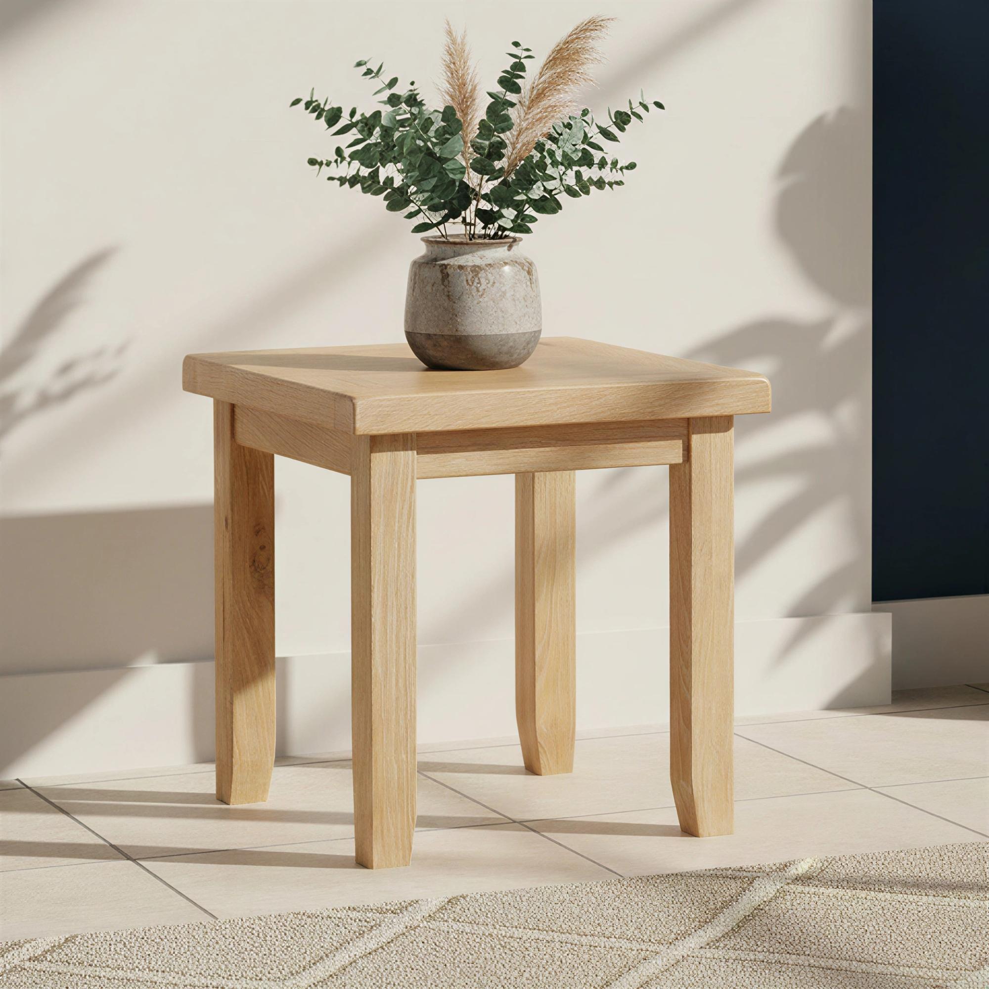 Wilmont Lamp Table - Oak