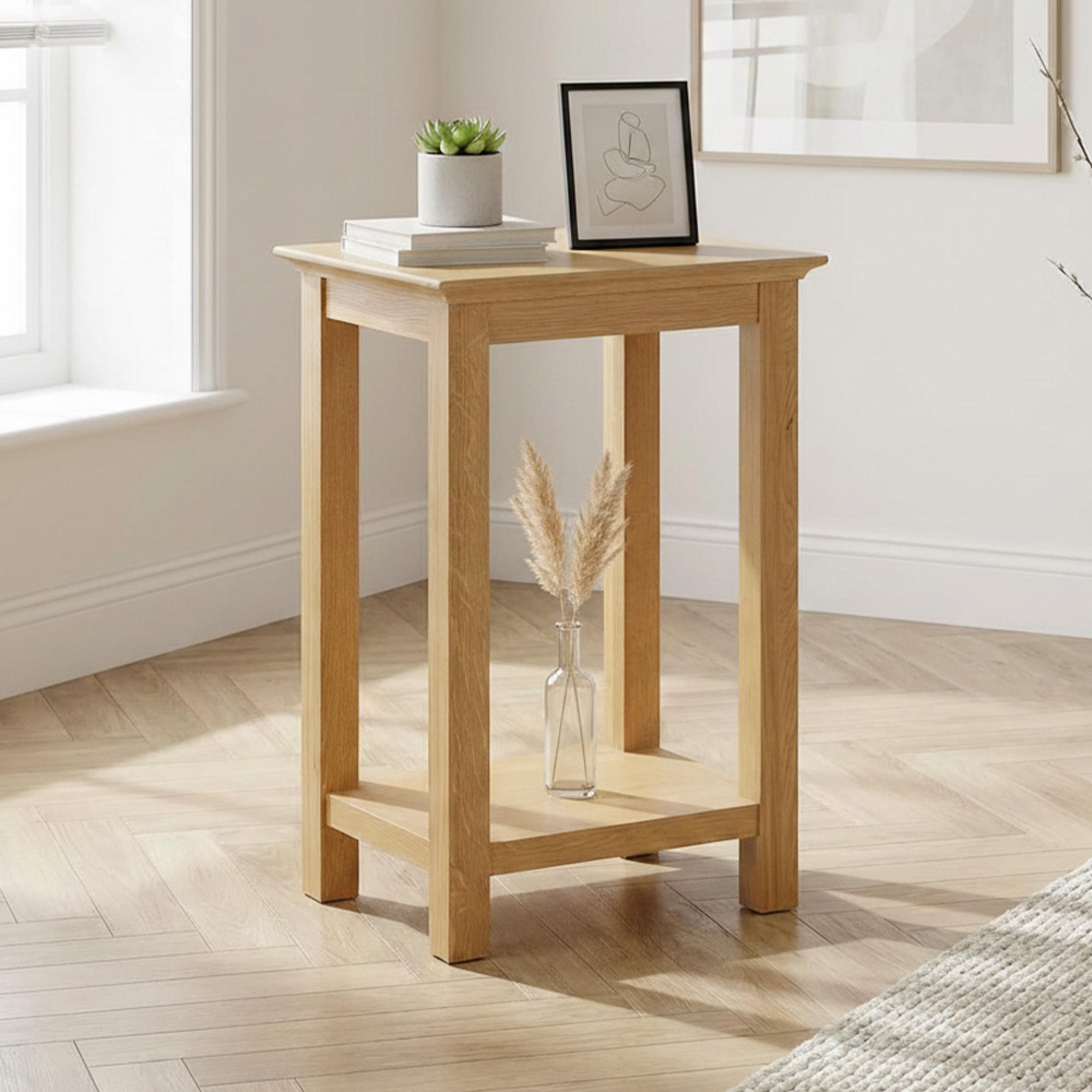 Arlington Lamp Table - Oak