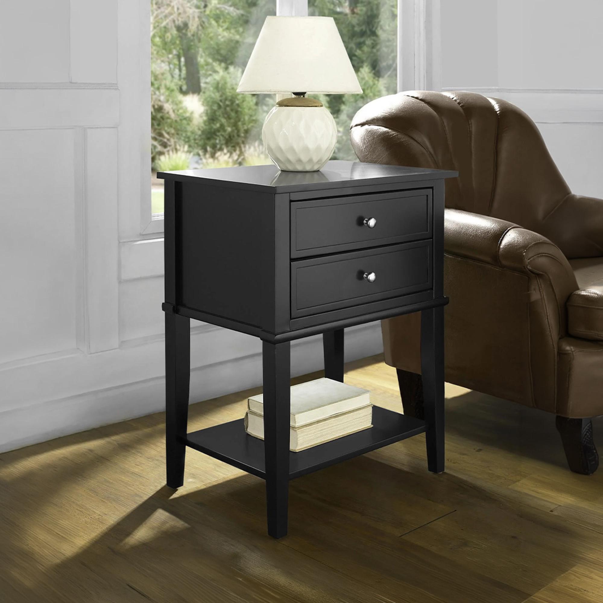 Franklin Accent Table - Black - 5062596COMUK